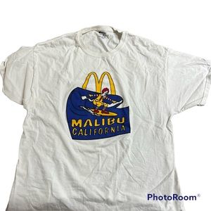 McDonald’s Malibu California shirt🌊